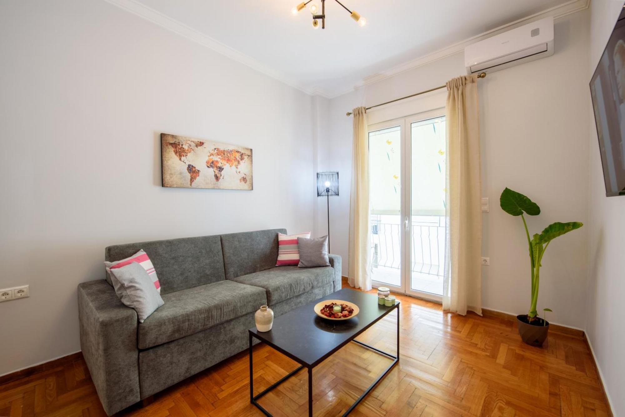 Spacious And Modern One Bedroom Apartment Athens Exterior photo